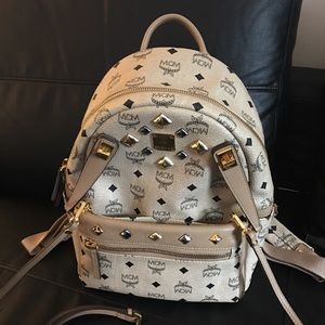 MCM small normal 2 ways backpack